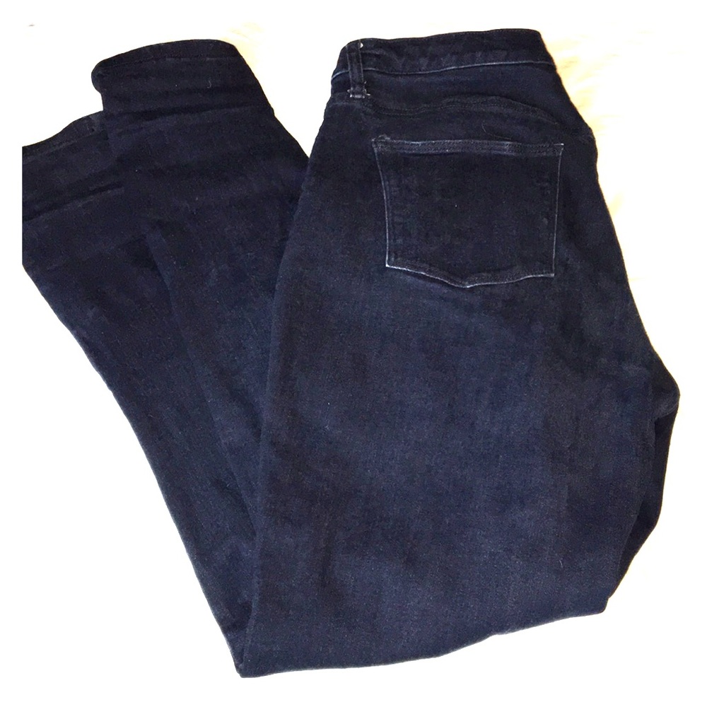 High rise skinny jeans